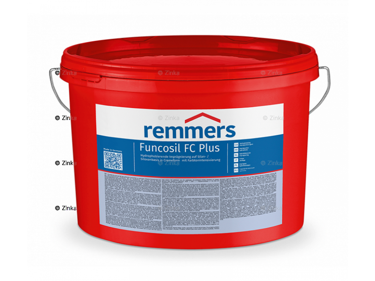 Funcosil FC Plus 12,5 liter emmer verpakking – afbeelding van de grote verpakking.