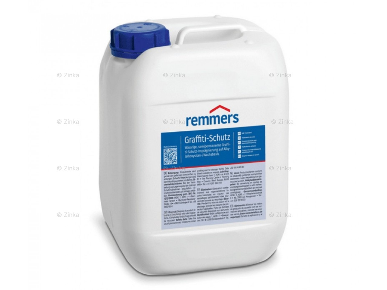 Hydro AG: Semi-permanente anti-graffiti impregnering voor baksteen, beton en natuursteen