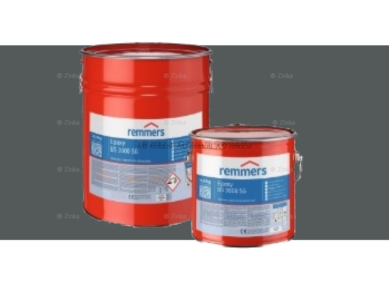 Epoxy BS 3000 SG zijdeglans basaltgrijs