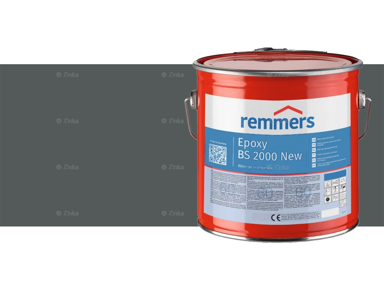 Remmers epoxyhars Basaltgrijs