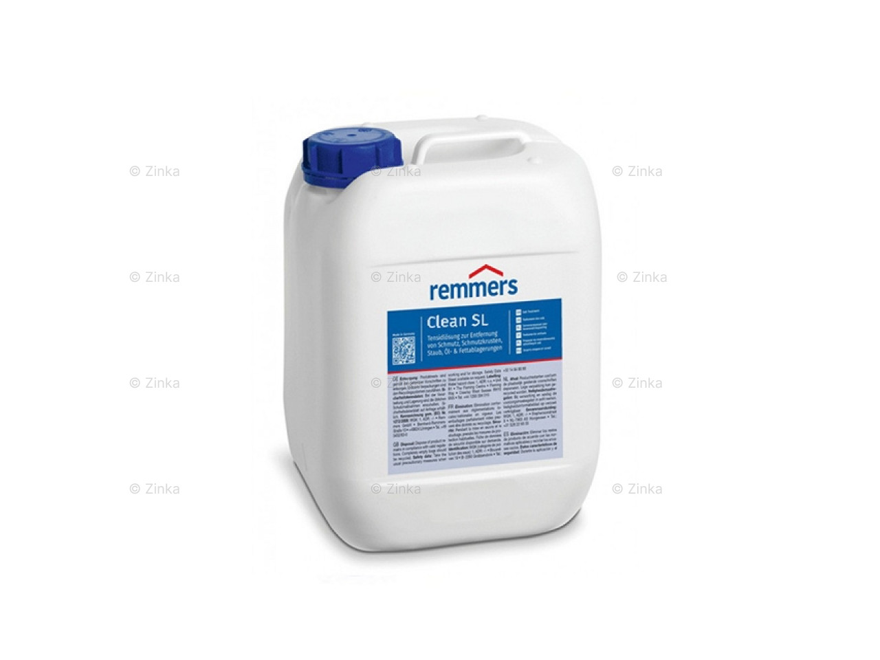 Remmers Clean SL 5 liter jerrycan – krachtig reinigingsmiddel voor gevels, beton en natuursteen