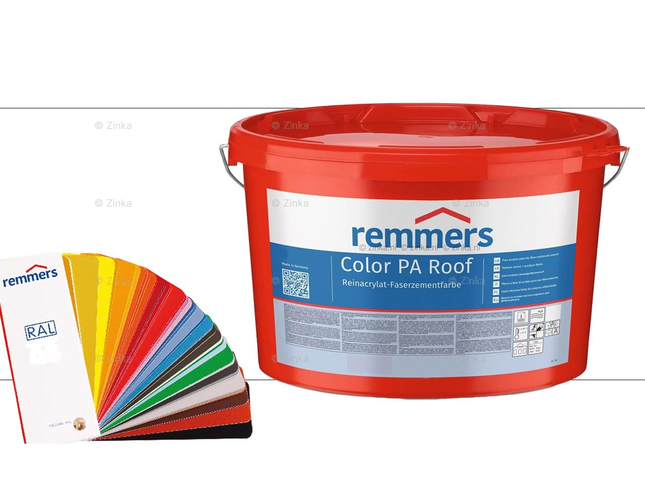 Color PA Roof RAL kleuren voorheen cementgolfplatenverf