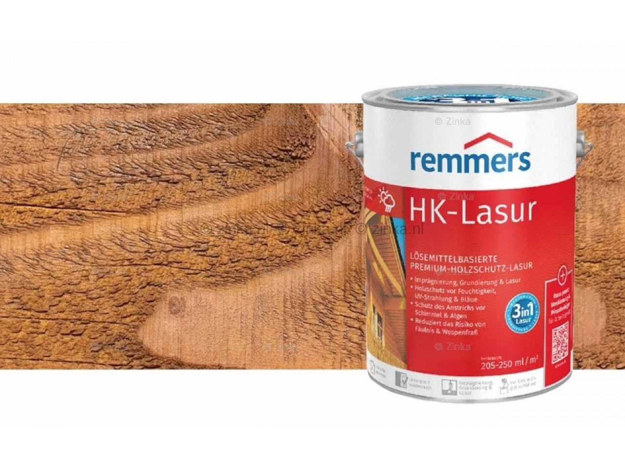 HK-Lazuur Licht Eiken 2,5 liter