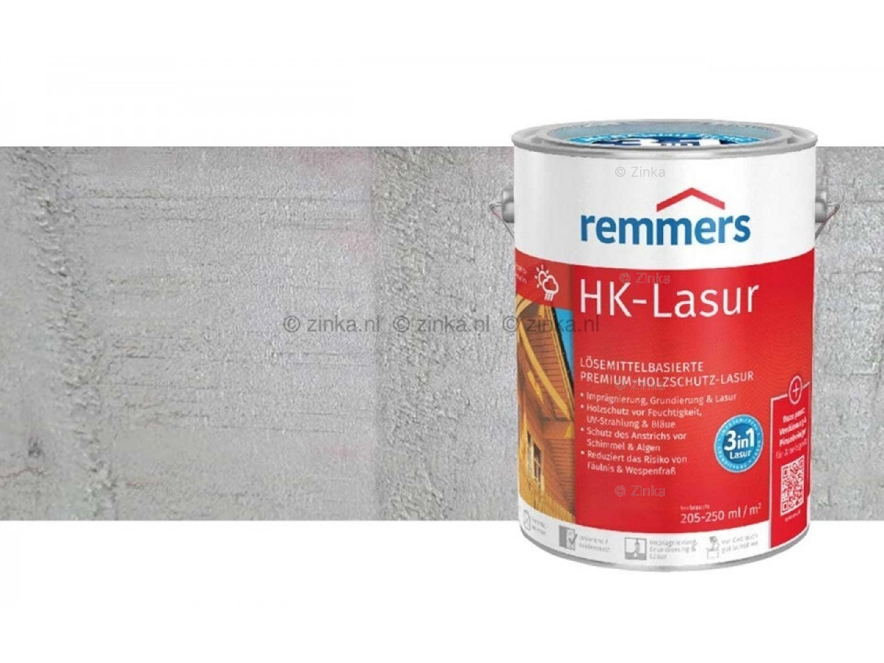 HK-Lazuur Platinagrijs 750 ml