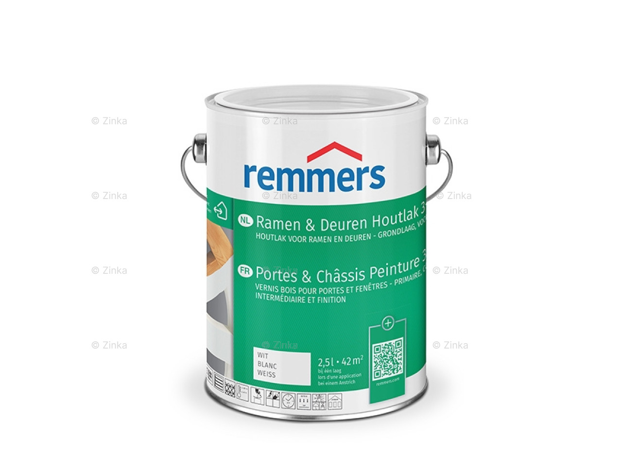 Remmers ramen deuren houtlak wit