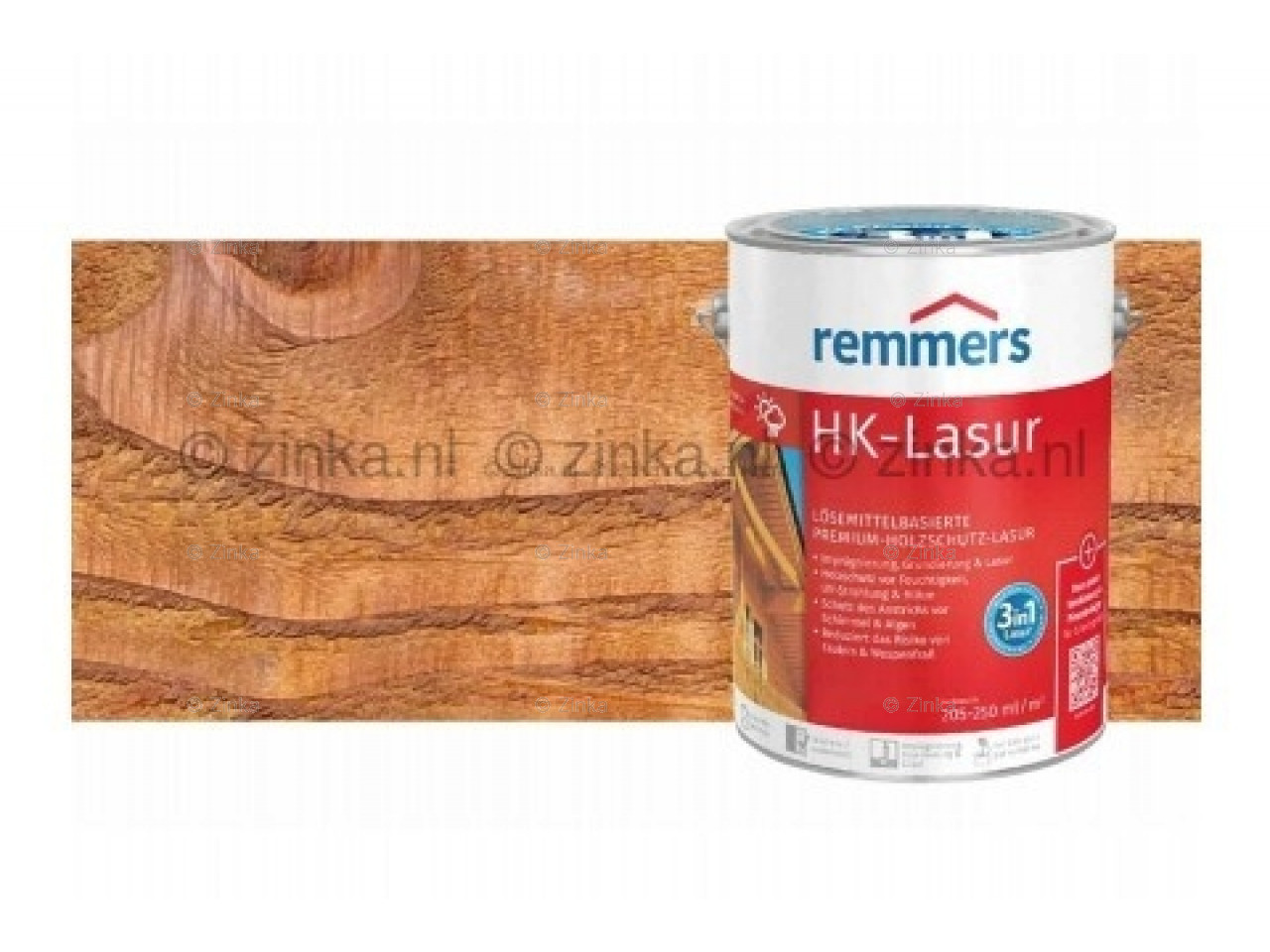 HK-Lazuur rustiek eiken 100 ml proefverpakking