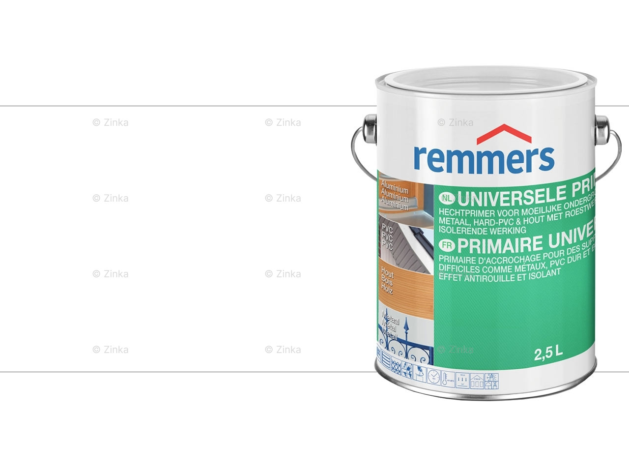 Universele Primer wit 2,5 liter