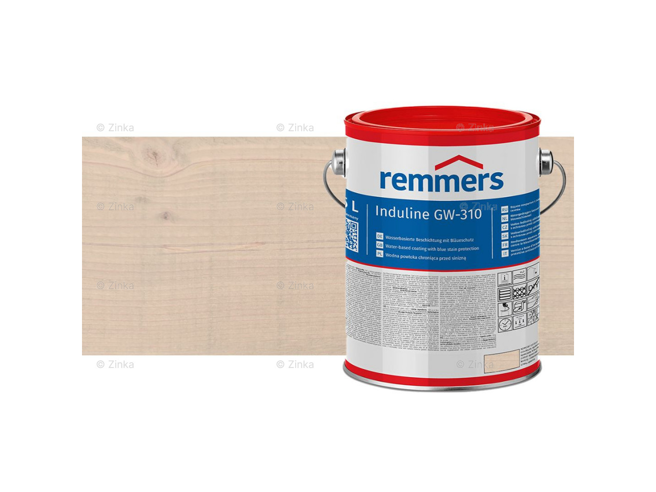 Induline GW-310 nevelgrijs FT20930 2,5 liter