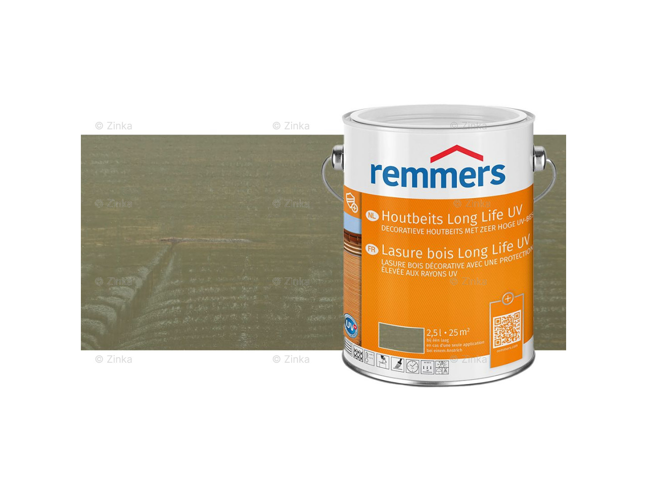 Houtbeits Long Life UV Zoutgroen