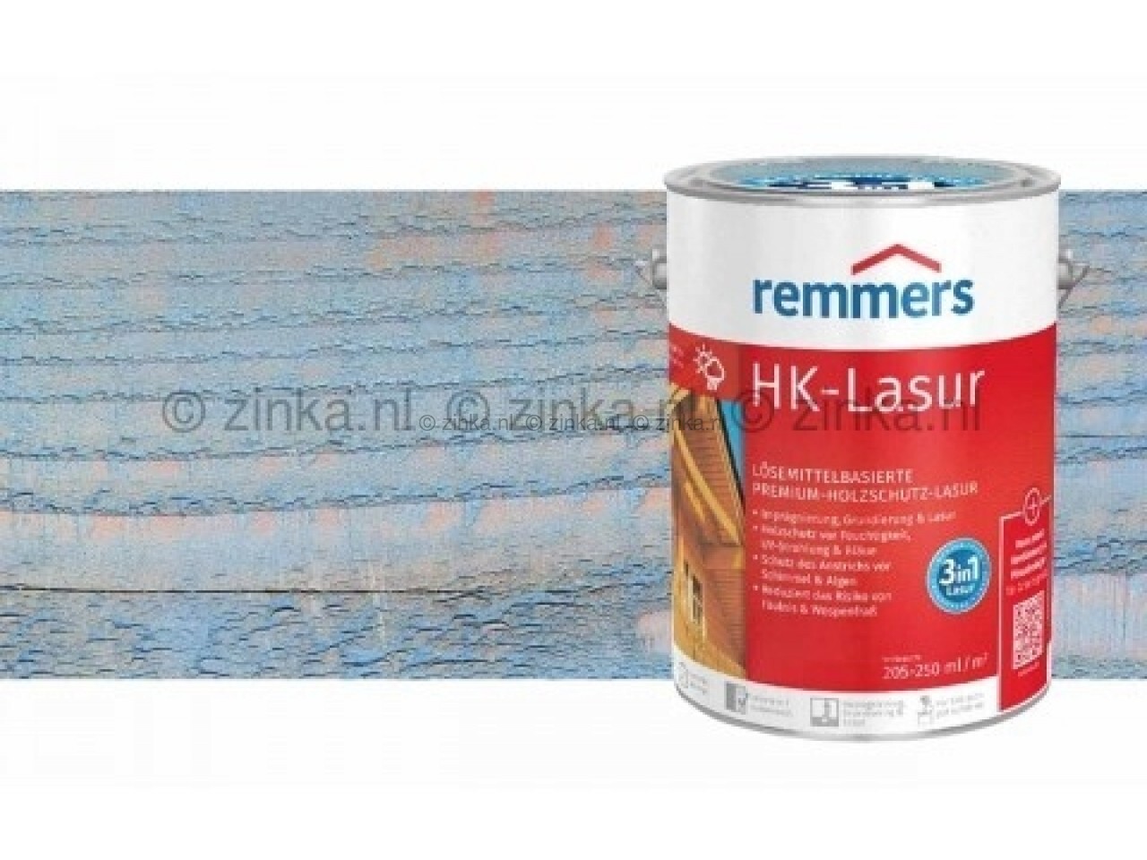 HK-Lazuur friesen-duifblauw 100 ml proefverpakking