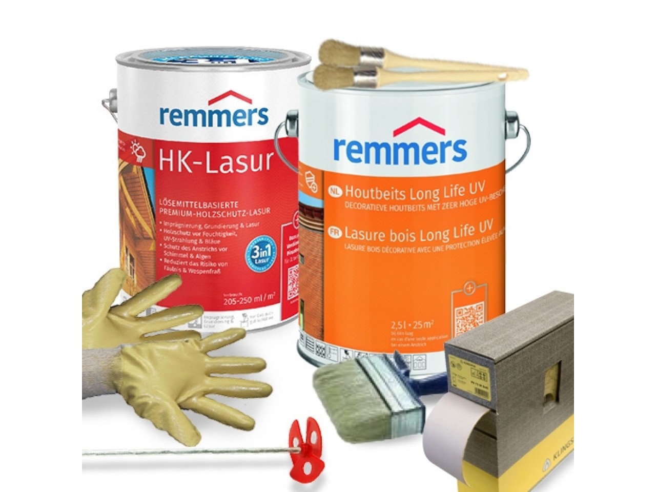 HK Lazuur UV-beschermingspakket-10 m2