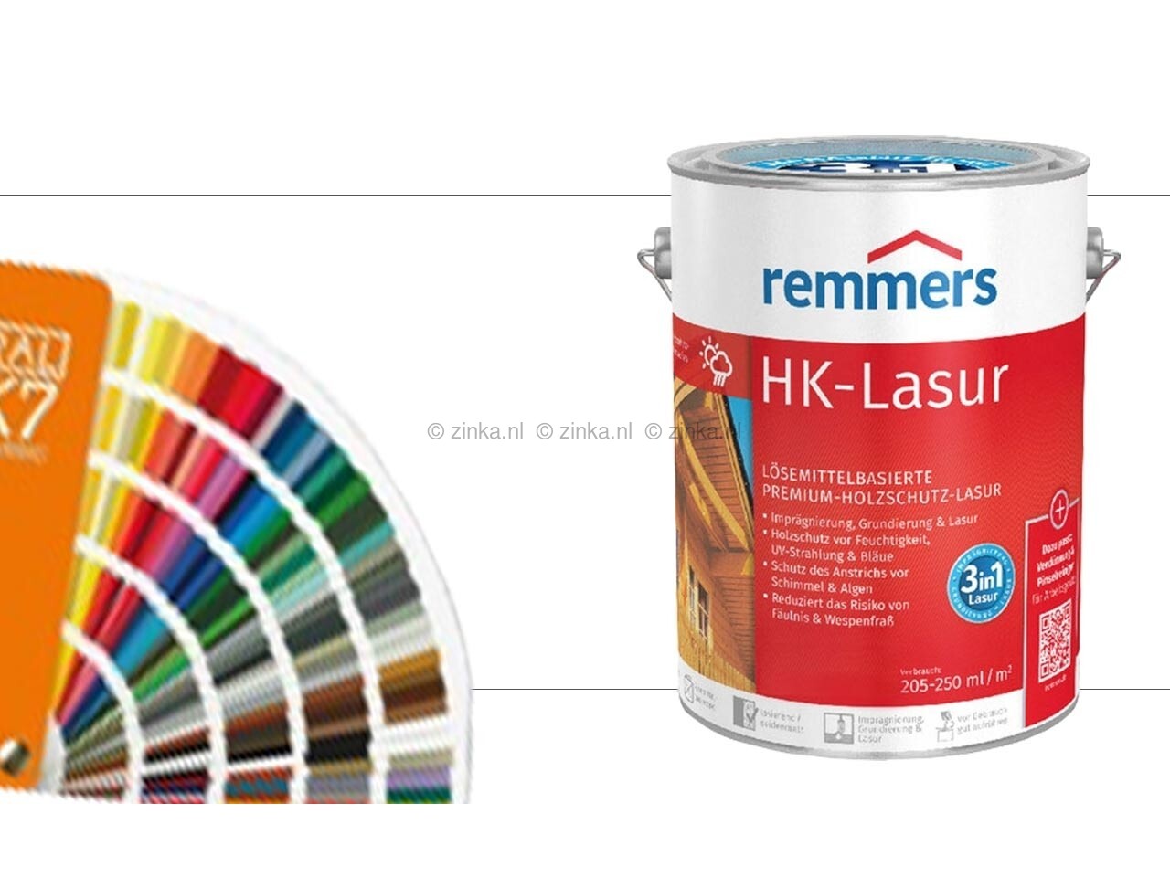 HK-Lazuur RAL kleuren 20 liter