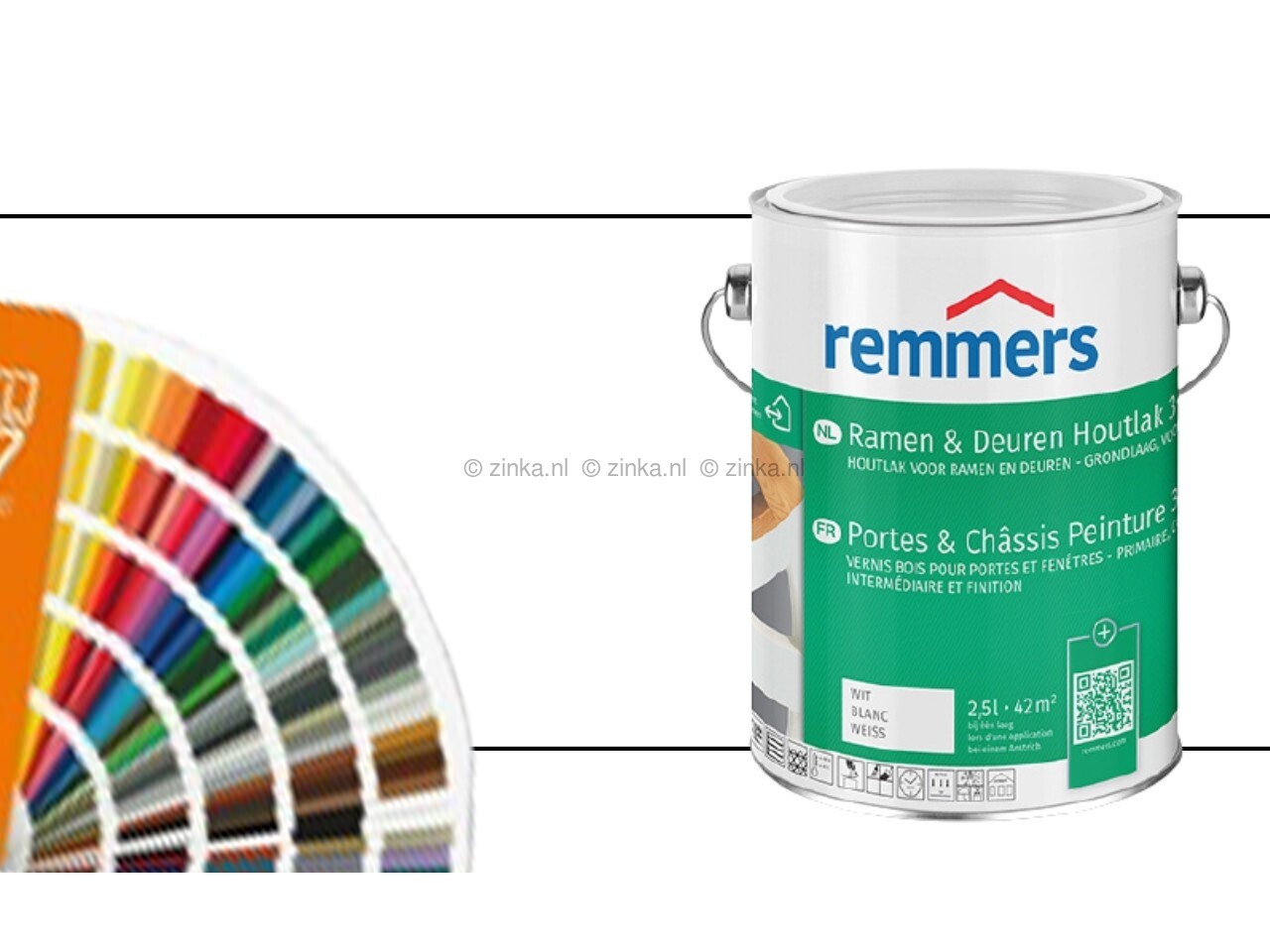 Ramen & deuren Houtlak 3 in 1 RAL-kleuren