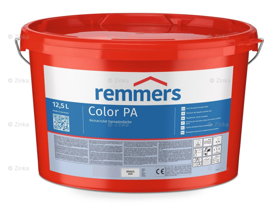 Remmers Color PA wit RAL 9016 – pure acryl gevelverf voor beton en gevels