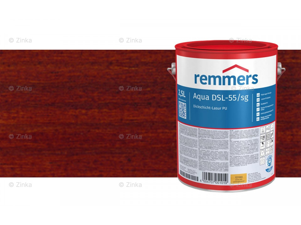 Aqua DSL-55-houtbeits Teak