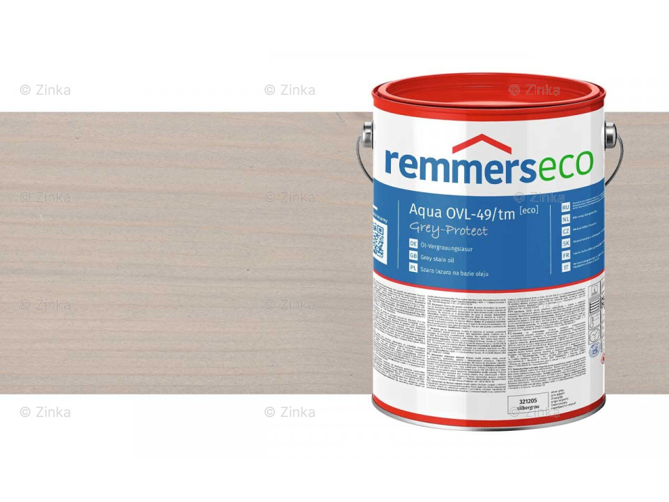 Remmers aqua ovl 49/tm olie vergrijzingsbeits zilvergrijs
