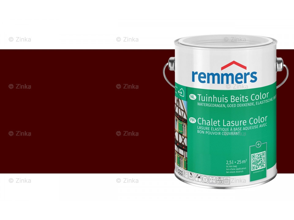 Tuinhuis Beits Color roodbruin 