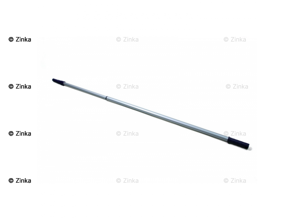 Telescoopsteel 2 x 1 meter aluminium ZK 34