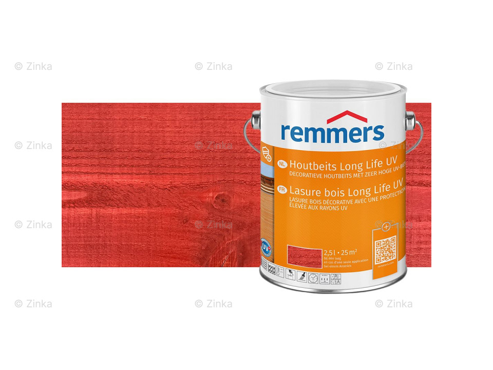 Houtbeits Long Life UV Canadees Rood