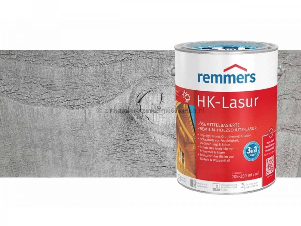 HK-Lazuur Grafietgrijs 5 liter
