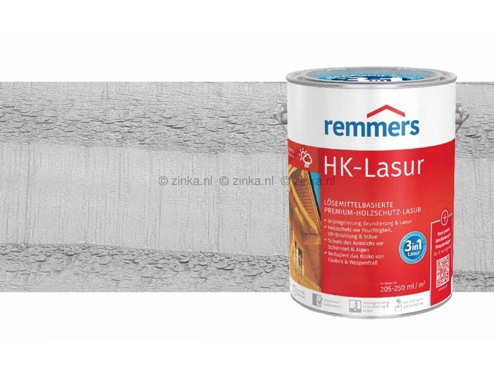 HK-Lazuur leemgrijs 100 ml proefverpakking