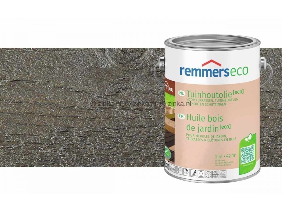 Tuinhoutolie Aqua Eco Grafietgrijs-100 ml proefverpakking