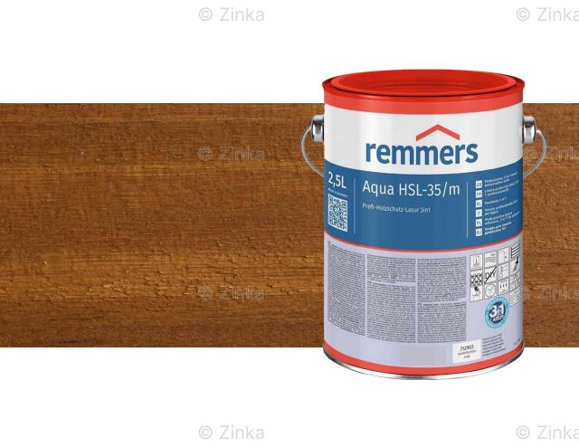 Aqua HSL-35/m Meranti Proefverpakking - Natural Look