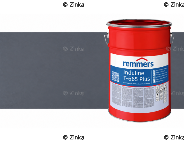 Induline T-665 Plus - Induline DW 610 Leigrijs RAL 7015