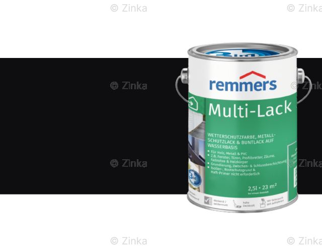 Multi-Lak 3in1 Diepzwart (RAL 9005)