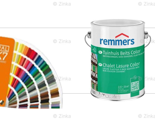 Tuinhuis Beits Color RAL kleuren