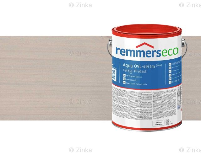 Aqua OVL-49/tm-olie-vergrijzingsbeits zilvergrijs