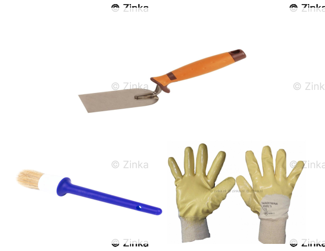 Snelcement verwerkingset