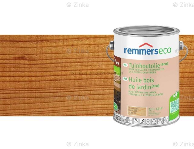 Tuinhoutolie Eco kleurloos proefverpakking