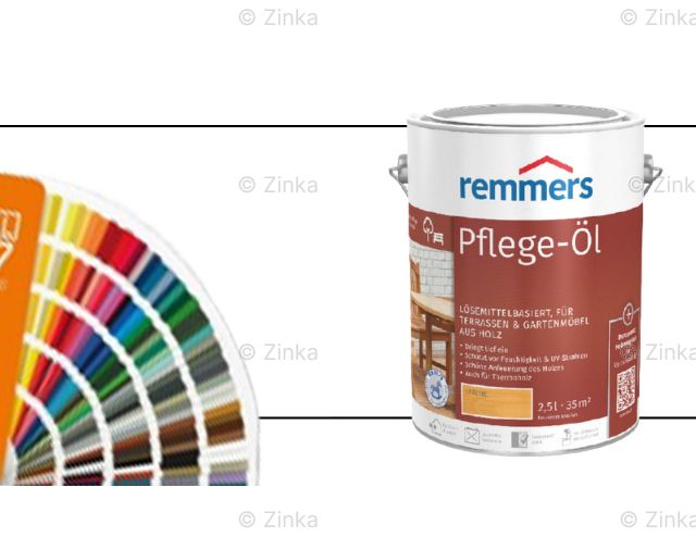 Tuinhoutolie  RAL-kleuren