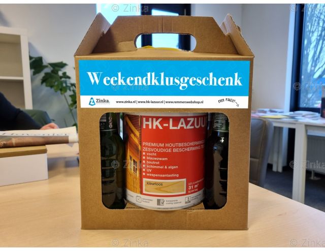Weekend klus geschenk