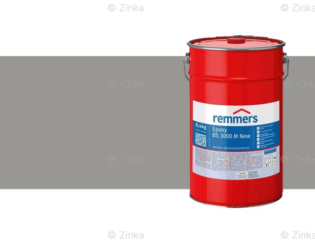 Epoxy BS 3000 mat new zilvergrijs RAL7001
