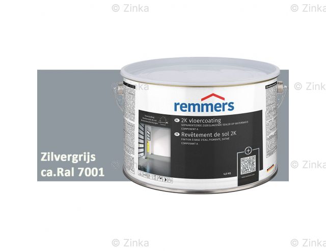 2K Vloercoating - zilvergrijs