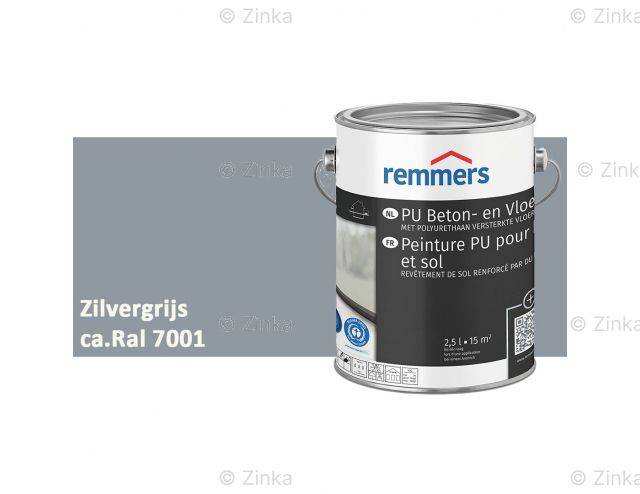 PU beton- en vloerverf - zilvergrijs