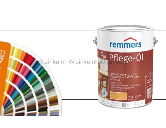 Tuinhoutolie  RAL-kleuren