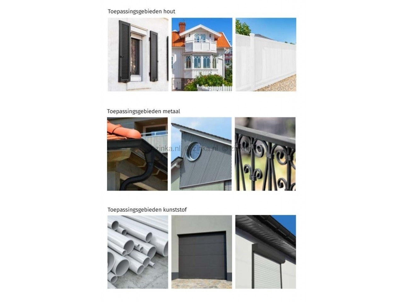 Aqua ML 69SM multilak 3 in 1 toepassingsgebieden - wit RAL 9016