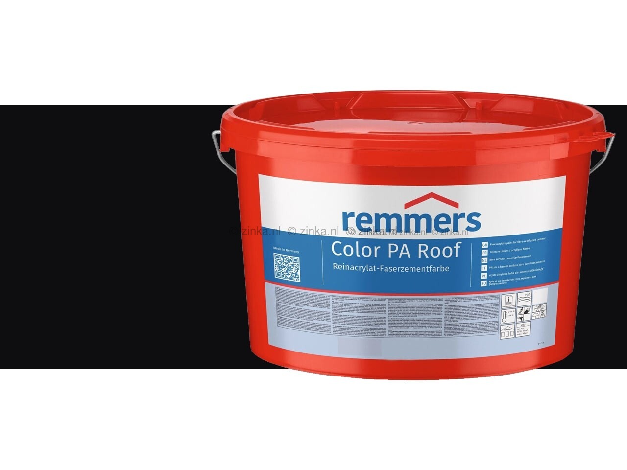 Color PA Roof - Zwart