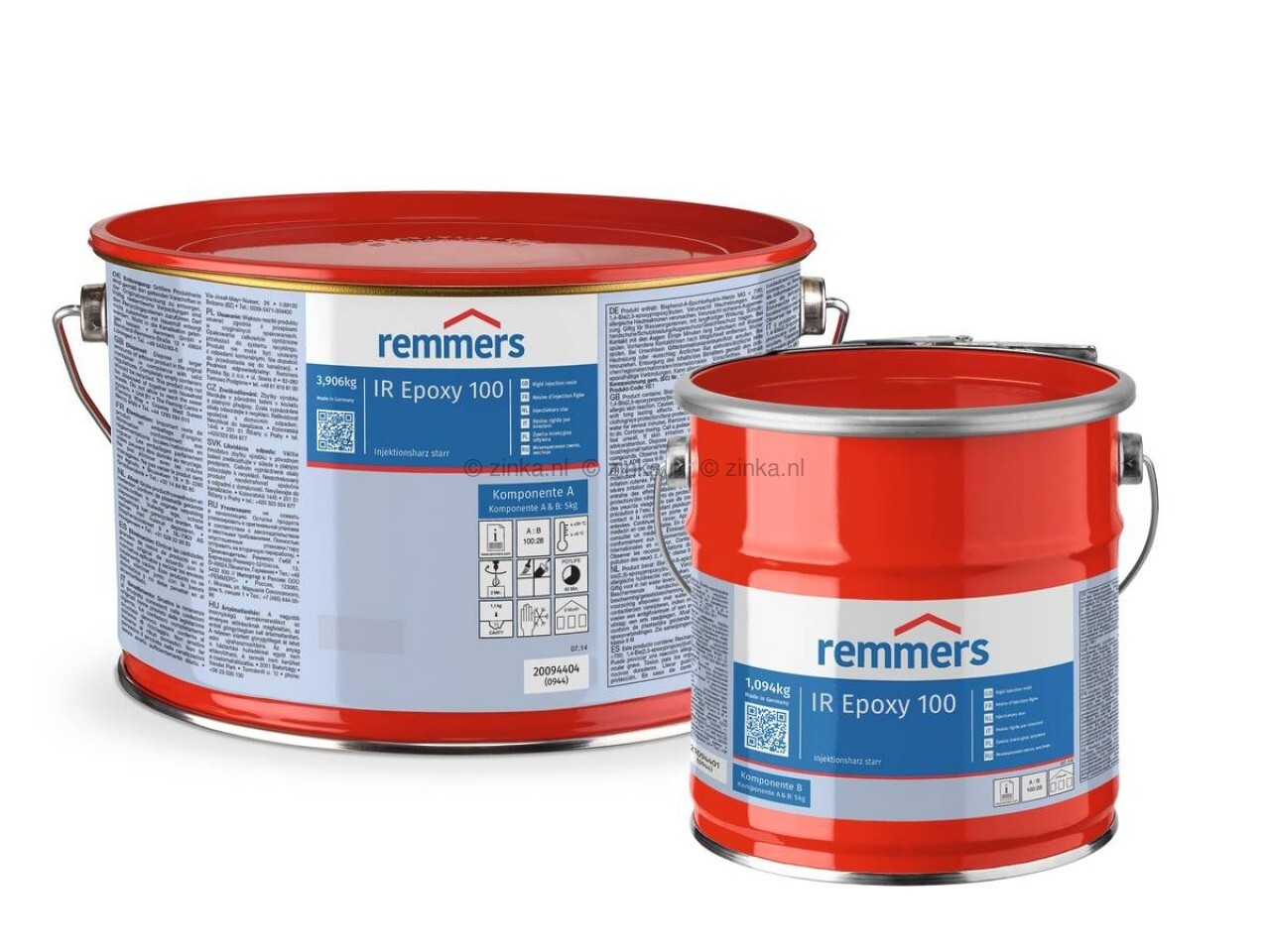 Remmers IR Epoxy 100 epoxy injectiehars voor scheuren in beton