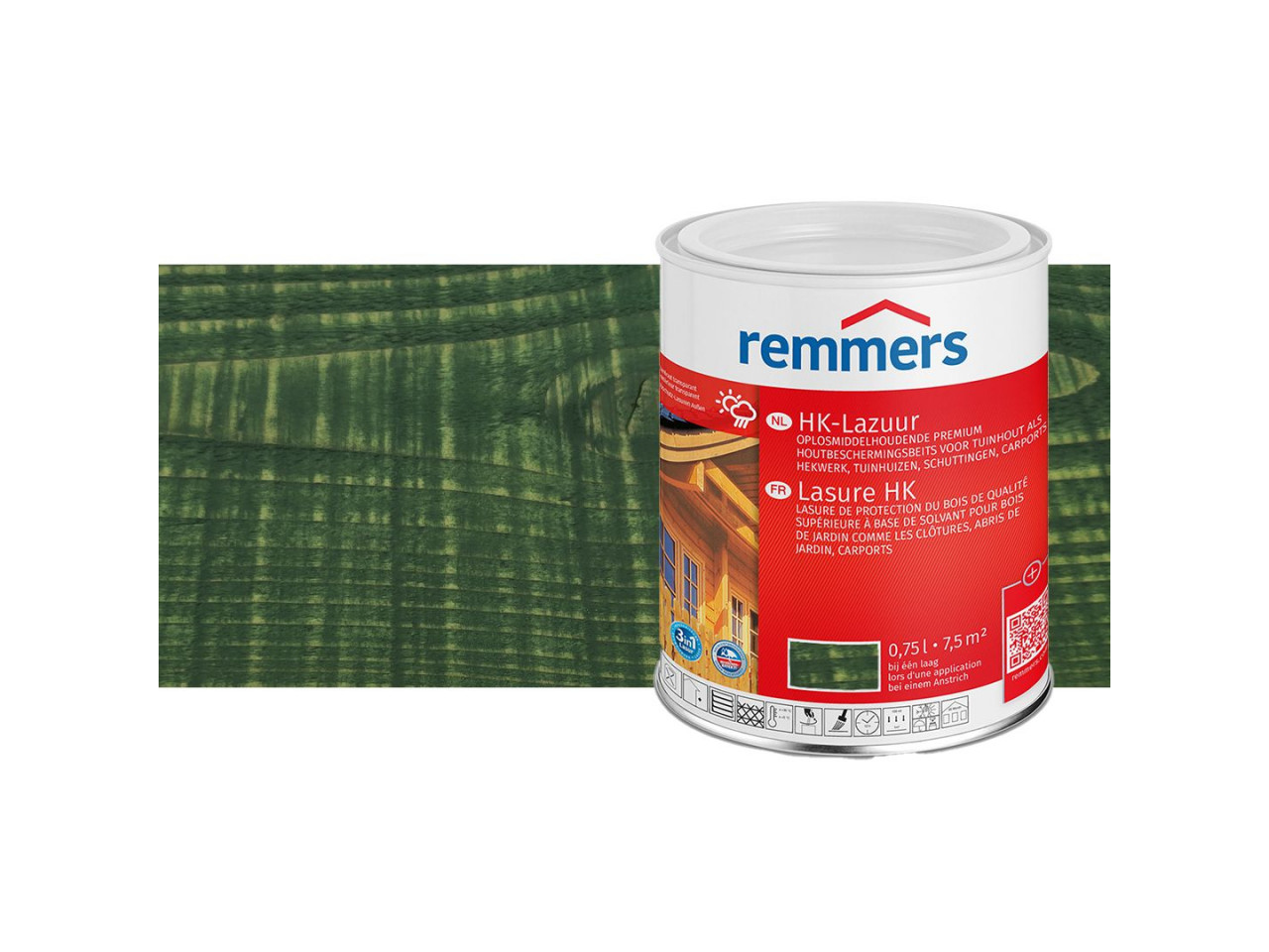 zinka-beits-remmers-hk-lazuur-3-in-1- dennengroen -0.75liter