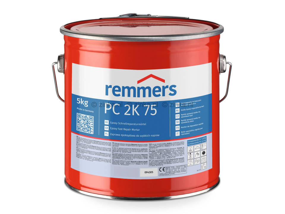  Remmers PC 2K 75 : Snelle, epoxy reparatiemortel | Remmers