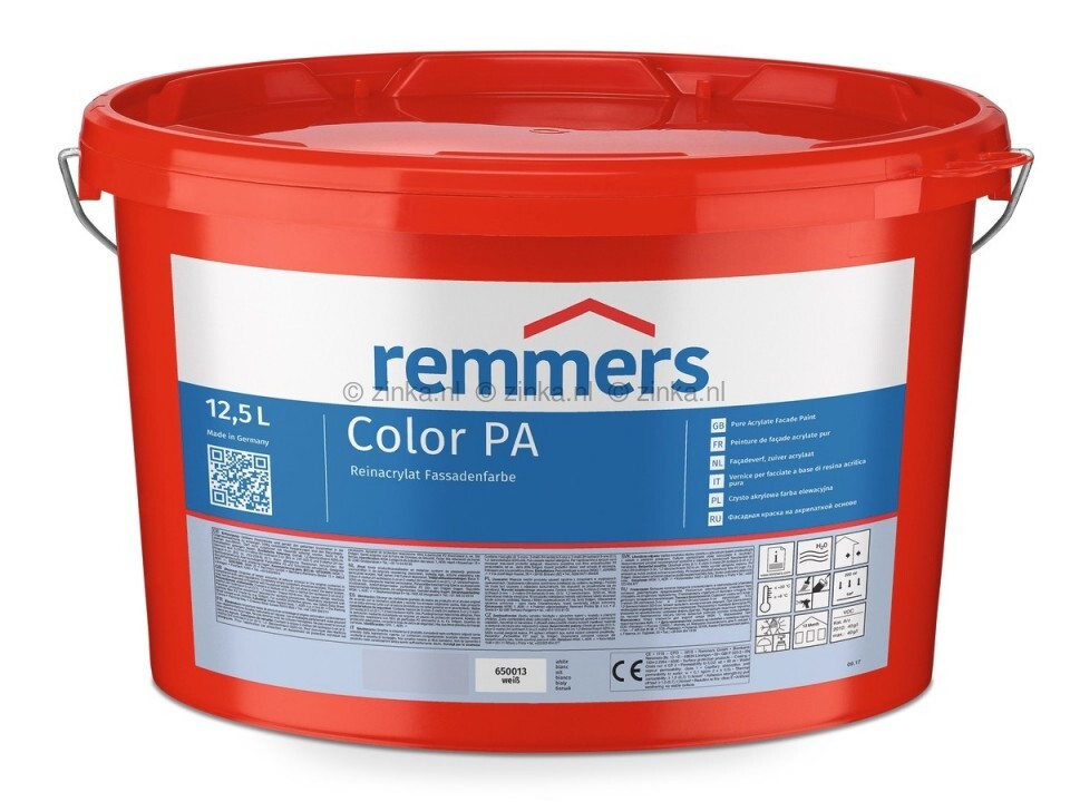 Remmers Color PA wit RAL 9016 – pure acryl gevelverf voor beton en gevels