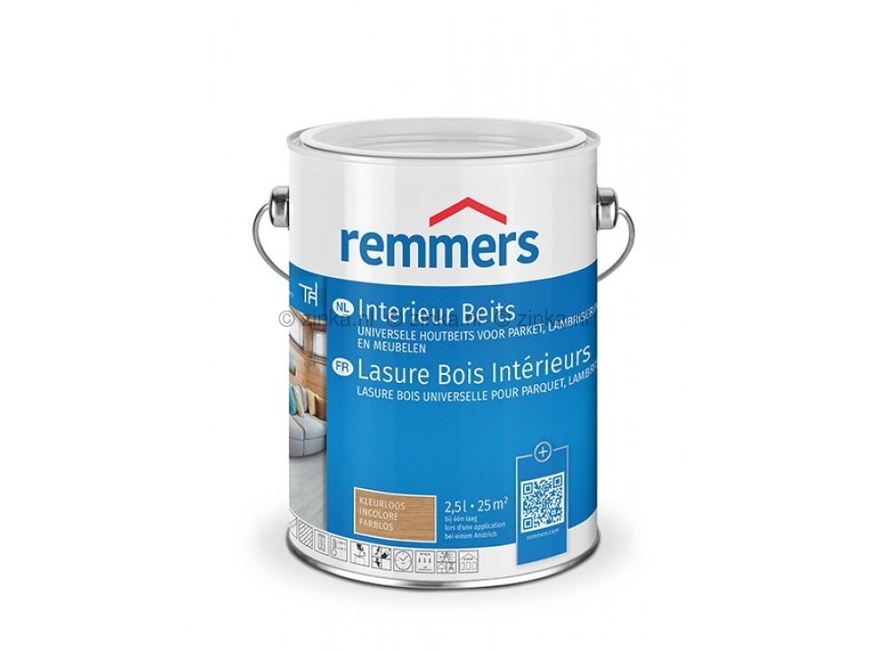 2,5 liter verpakking van Antiekgrijs Beits voor het beschermen en verfraaien van houten oppervlakken.