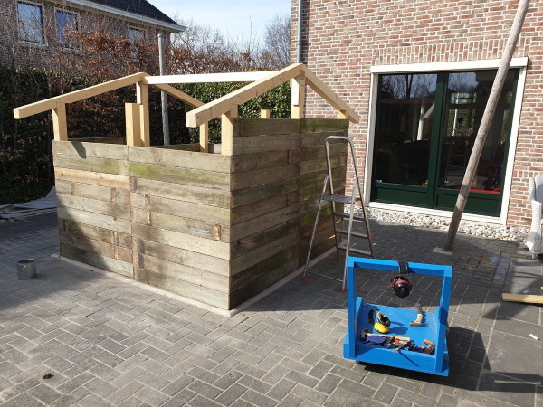 Het project vordert gestaag Het project vordert gestaag